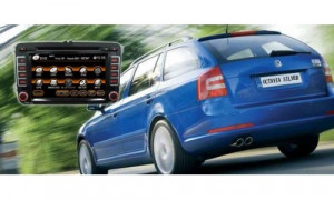 Multimedia auto dedicata Skoda Octavia E7507B