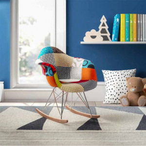 SCAUN BALANSOAR PATCHWORK BUC 243B MULTICOLOR