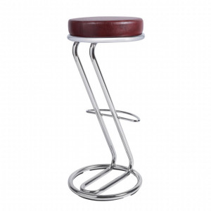 Scaun de bar Zeta cromat