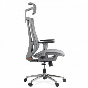 Scaun de birou ergonomic multifunctional cu tetiera reglabila 2D, Gri model SYYT9510