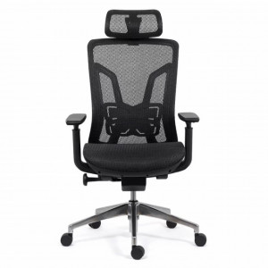 Scaun ergonomic cu brate reglabile SYYT 9506, negru, gri