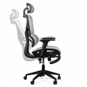 Scaun ergonomic multifunctional cu brate rabatabile SYYT 9508 GRI