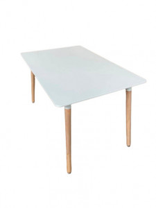 Masa de living in stil scandinavian 80x120 cm Model: Emma Alb