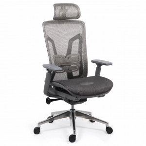 Scaun ergonomic cu brate reglabile SYYT 9506, negru, gri