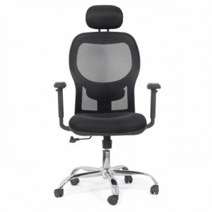scaun de birou ergonomic off989 negru