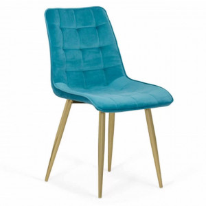 Scaun living tapitat catifea SI CADRU auriu Buc252