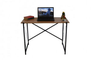 Birou cu suport metalic, Stejar Model 6076