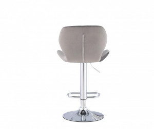 Scaun bar Bold, Gri 48x37x90 cm