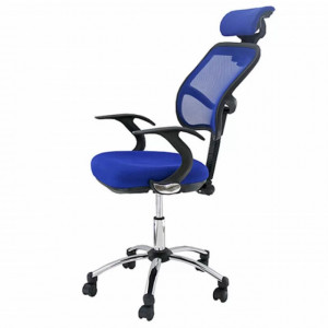 Scaun ergonomic de birou OFF 704 albastru, 