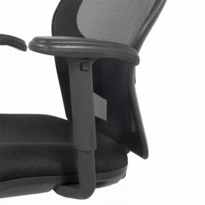 scaun de birou ergonomic off989 negru