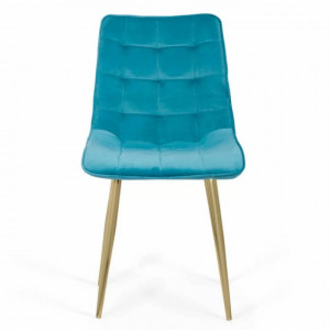 Scaun living tapitat catifea SI CADRU auriu Buc252