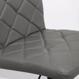 scaun de bar abs147 gri piele eco