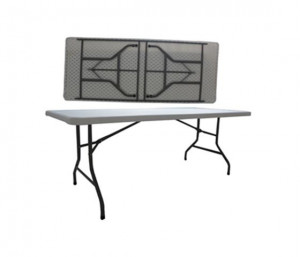 Masa pliabila cu blat intreg pvc 152cm Model:RK-HMRF152