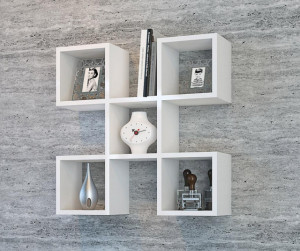 Raft de perete geometric Nora