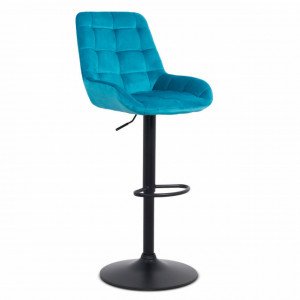 scaun de bar catifea abs145