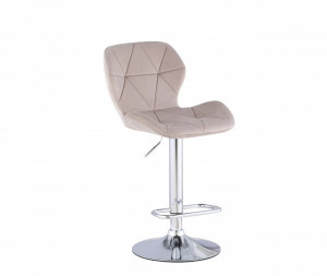 Scaun bar Bold, Bej, 48x37x90 cm