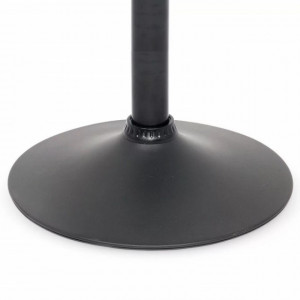 scaun de bar reglabil piele intoarsa
