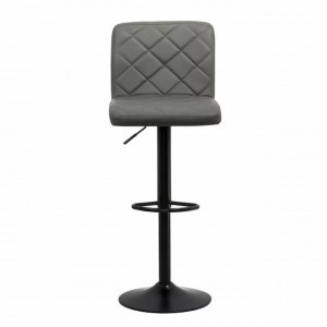scaun de bar abs147 gri piele eco