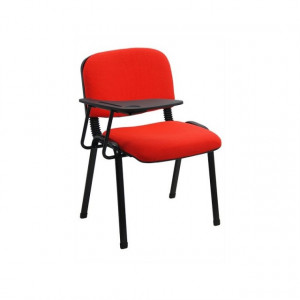 scaun vizitator negru cu masuta hrc606