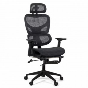 Scaun ergonomic multifunctional cu suport lombar SYYT 9508 negru