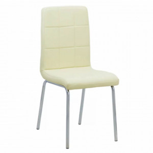 Scaun Living tapitat CREM BUC230