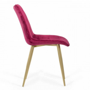 Scaun living tapitat catifea SI CADRU auriu Buc252