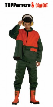 Pantaloni de lucru verde Forestier rezistent la taiere