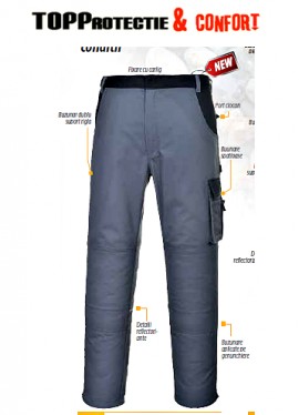 Pantaloni talie Texo, rezistenti la abraziune
