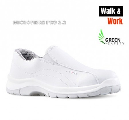Pantofi de protectie albi Horeca barbati, femei