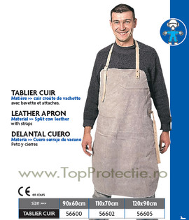 Sort de protectie din piele pentru sudori 60X90 cm