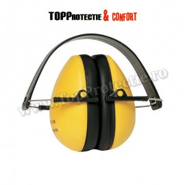 Cască antifon ABS,MAX 600,Earline, întărită, flexibilă, albastră (31060) sau galbenă (31061)