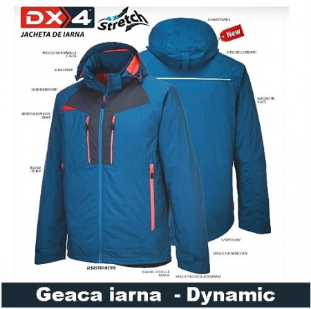 Geacă de iarnă Dynamic captusita impermeabila