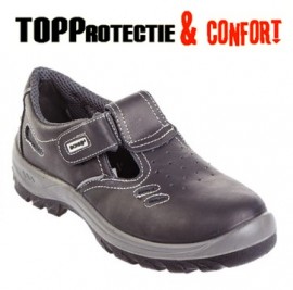 Sandale BONI O1 fara protectie din piele nubuc moale