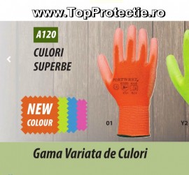 Pachet 12 perechi Manusi de protectie poliuretan CODE