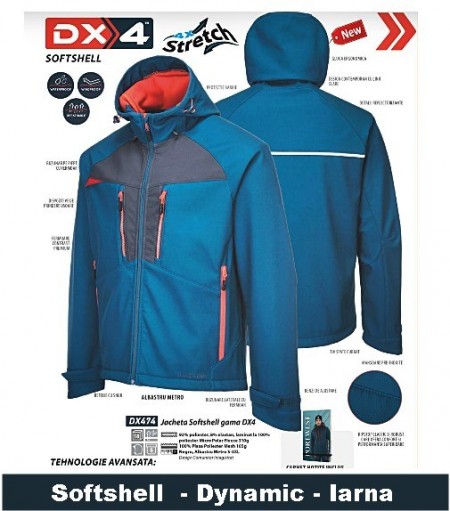 Geacă de iarnă Softshell Dynamic