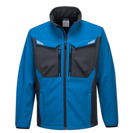 Jacheta Softshell, design dinamic, bicolor WX3
