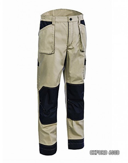 Pantaloni talie lucru SAND de vara rezistenti la rupere