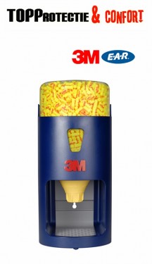 Dispenser One Touch: plastic rezistent, se poate monta pe perete sau cu suport vertical,3M