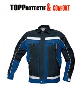 Jacheta de lucru Stanmore Bleumarin din bumbac
