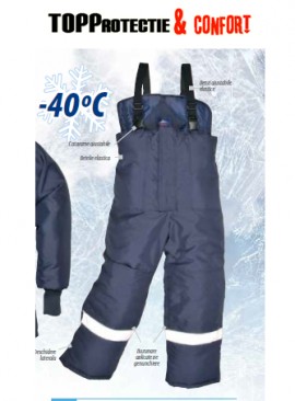 Pantaloni protectie impotiva frigului, pana la -40 grade