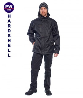Jacheta neagra impermeabila Outdoor Hardshell