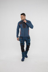Bluza stretch Base Layer Zip confortabil