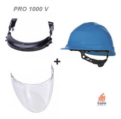 Casca electricieni Quartz Up III cu viziera policarbonat - protectie Arc electric