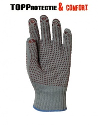 Manusi protectie din fir nylon gros, rezistente la tăiere şi uzură