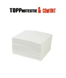 Pad absorbtie uleiuri polipropilena oxidata alba 50cmx40cm