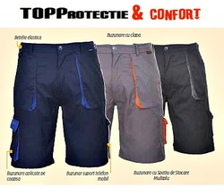 Pantaloni de lucru scurti Texo Contrast confortabili