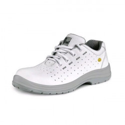 Pantofi microfibra ESD Linden O1 alb