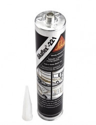 Sikaflex 221 negru 300 ml silicon
