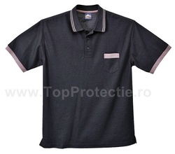 Tricou Polo design Texo Service Auto negru/gri