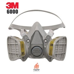 Semimasca 3M6200 protectie respiratorie cu 2 filtre 6051 incluse Pachet